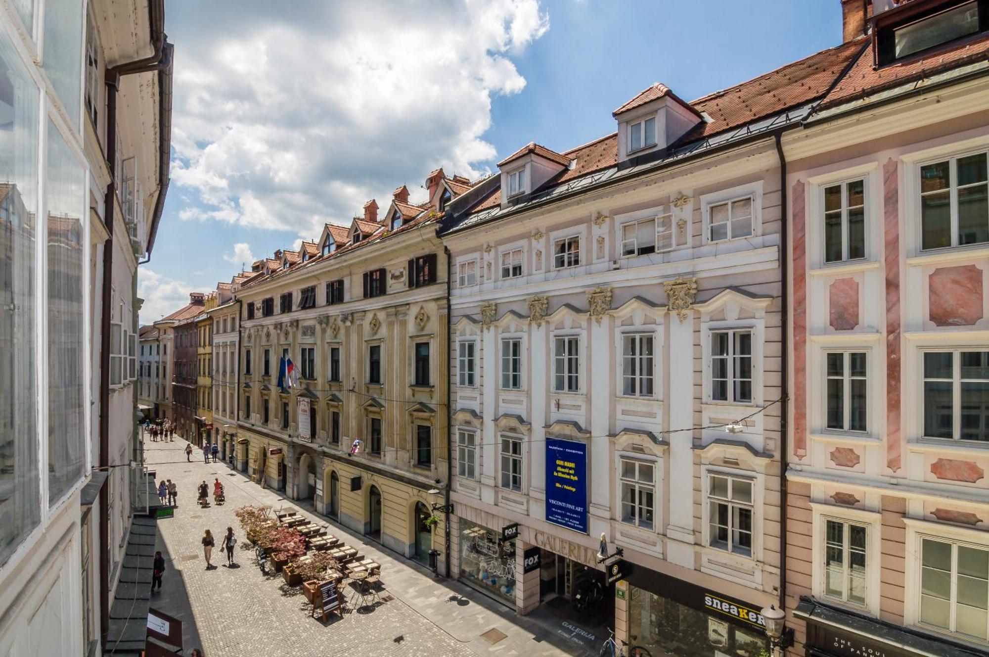 Elegant Central Apartment Ljubljana Eksteriør bilde