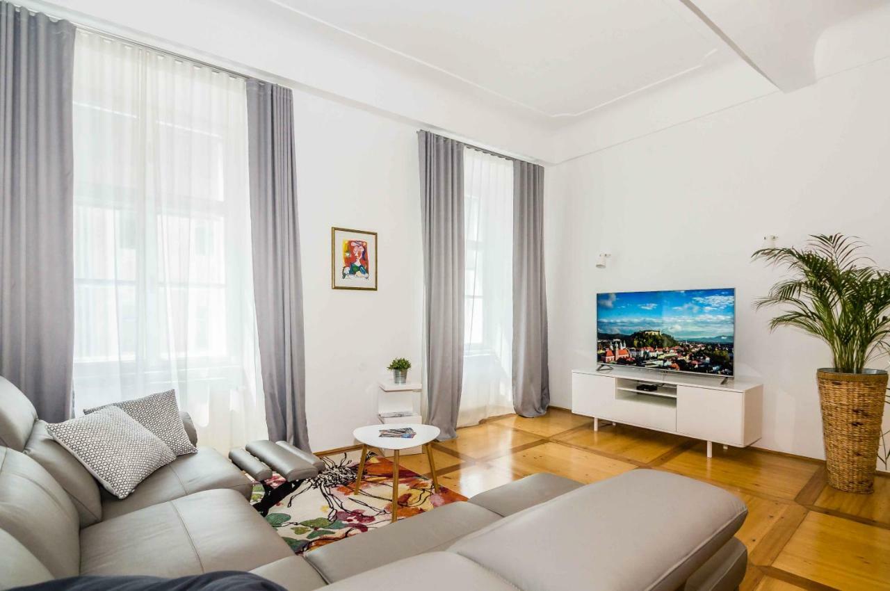 Elegant Central Apartment Ljubljana Eksteriør bilde